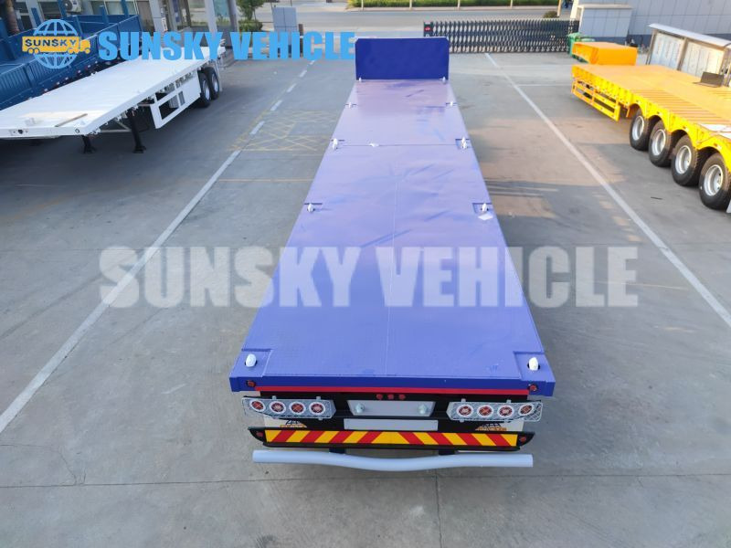 Nový Plošinový/ Valníkový náves na prepravu kontajnery SUNSKY 3-axle Flat Deck Trailer: obrázok 10