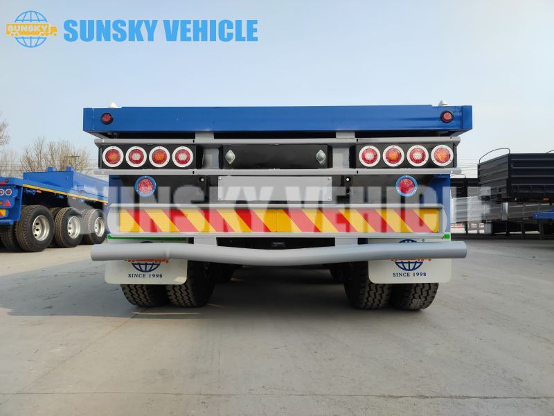Nový Plošinový/ Valníkový náves na prepravu kontajnery SUNSKY 3-axle Flat Deck Trailer: obrázok 7