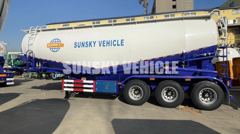 SUNSKY bulk cement trailer - Cisternový náves: obrázok 5 SUNSKY bulk cement trailer - Cisternový náves: obrázok 5