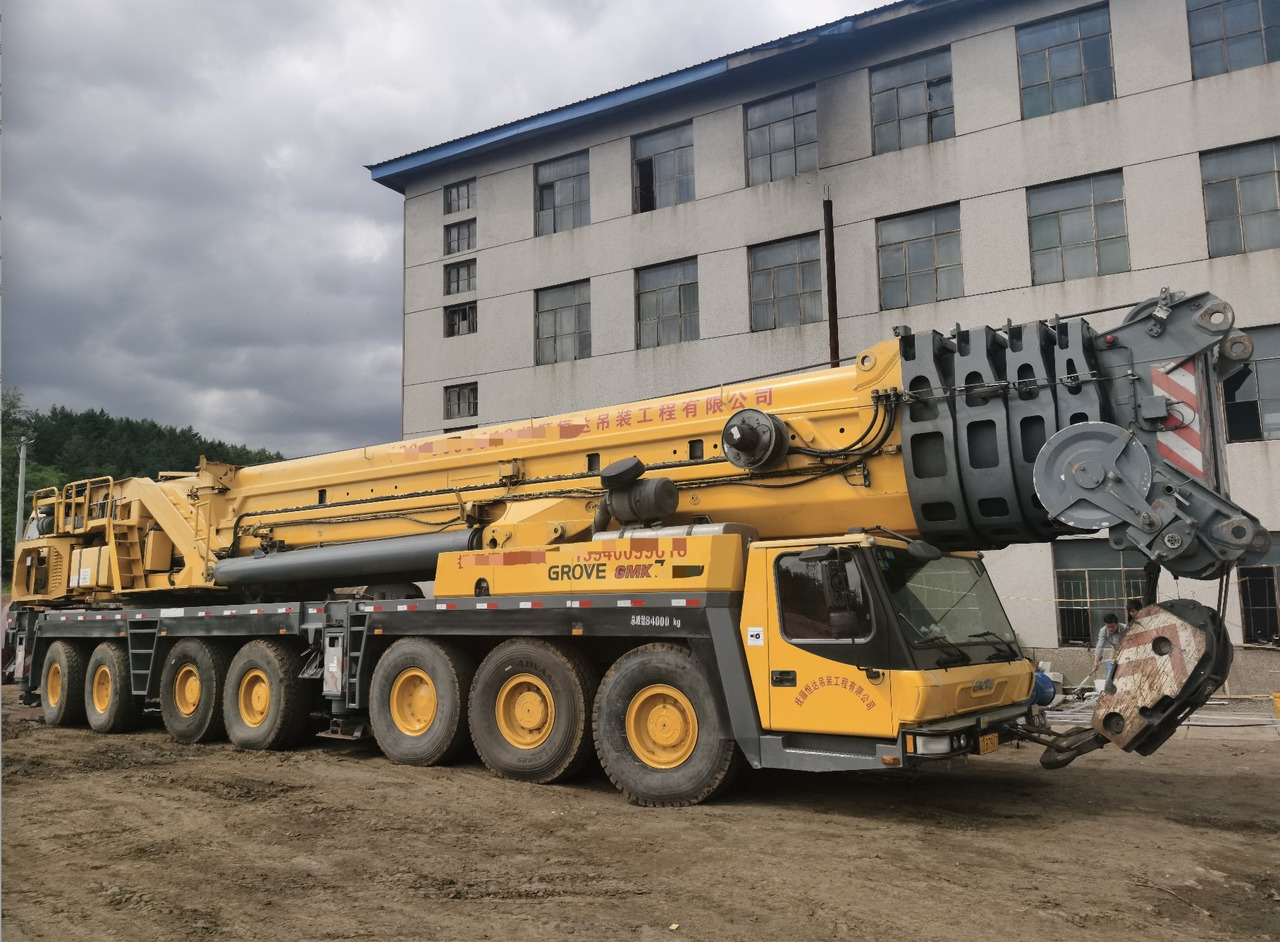 GROVE Second Hand Knuckle Boom Truck Crane GMK7450 450t Mobile Jib Crane - Autožeriav: obrázok 2 GROVE Second Hand Knuckle Boom Truck Crane GMK7450 450t Mobile Jib Crane - Autožeriav: obrázok 2