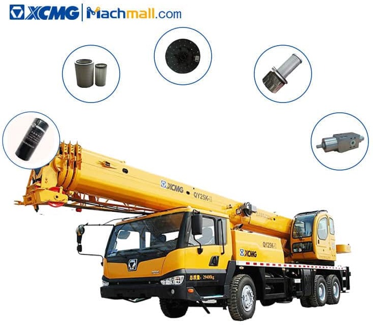 Consumable Spare Parts List of XCMG QY25K-II/QY25K5-I Truck Crane - Náhradný diel pre Autožeriav: obrázok 1 Consumable Spare Parts List of XCMG QY25K-II/QY25K5-I Truck Crane - Náhradný diel pre Autožeriav: obrázok 1