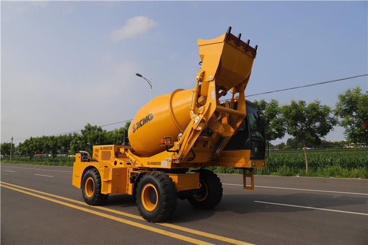 XCMG Official 2.6m3 Mini Diesel Self Loading Concrete Mixer - Domiešavač: obrázok 2 XCMG Official 2.6m3 Mini Diesel Self Loading Concrete Mixer - Domiešavač: obrázok 2