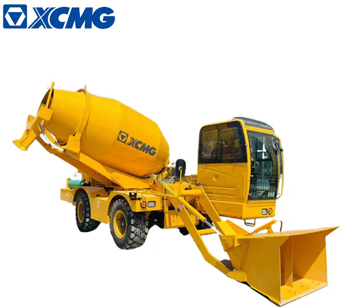 XCMG Official 4 cubic meters Self Loading Rough Terrain Concrete Mixers for Sale - Domiešavač: obrázok 2 XCMG Official 4 cubic meters Self Loading Rough Terrain Concrete Mixers for Sale - Domiešavač: obrázok 2