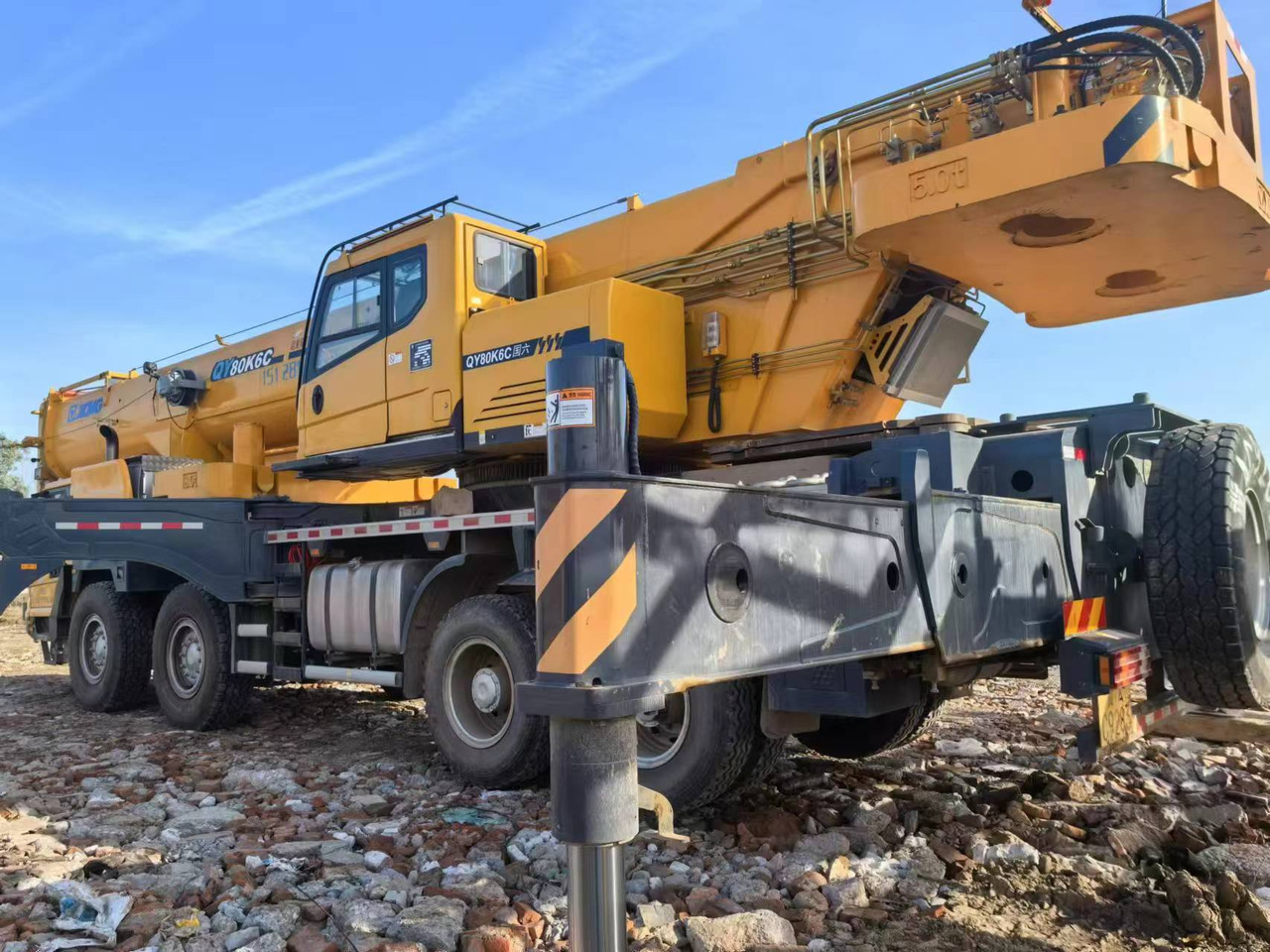 Leasing  XCMG Official Price Of Mobile Crane QY80K6C Second Hand Boom Truck Crane Price List XCMG Official Price Of Mobile Crane QY80K6C Second Hand Boom Truck Crane Price List: obrázok 9