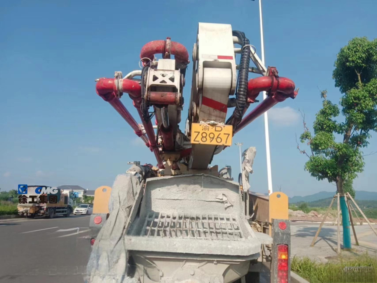 XCMG Official Road Construction Machinery HB37V 37m Used Concrete Pump Truck On Sale - Autočerpadlo: obrázok 4 XCMG Official Road Construction Machinery HB37V 37m Used Concrete Pump Truck On Sale - Autočerpadlo: obrázok 4