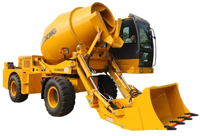 XCMG Official SLM2600S 2.6cbm Concrete Mixer Mobile Self Loading Concrete Mixer Truck - Stavebná miešačka: obrázok 1 XCMG Official SLM2600S 2.6cbm Concrete Mixer Mobile Self Loading Concrete Mixer Truck - Stavebná miešačka: obrázok 1