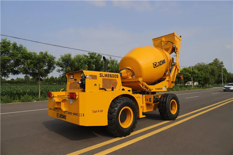 XCMG Official SLM2600S 2.6cbm Concrete Mixer Mobile Self Loading Concrete Mixer Truck - Domiešavač: obrázok 5 XCMG Official SLM2600S 2.6cbm Concrete Mixer Mobile Self Loading Concrete Mixer Truck - Domiešavač: obrázok 5