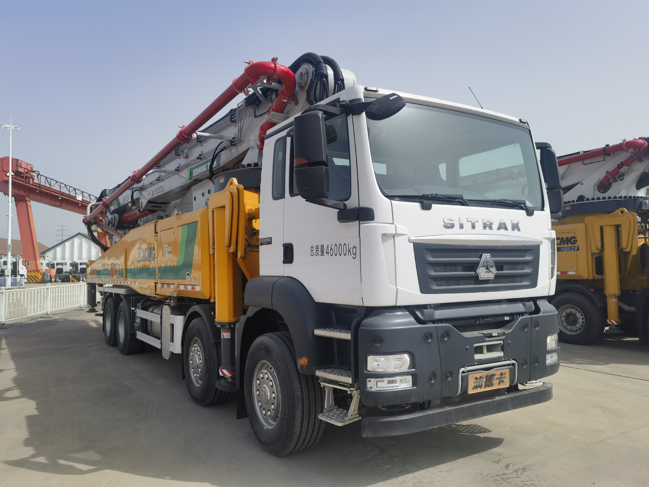 XCMG Official Second Hand 62m Concrete Boom Pump HB62V Truck Mounted Concrete Pump For Sale - Autočerpadlo: obrázok 2 XCMG Official Second Hand 62m Concrete Boom Pump HB62V Truck Mounted Concrete Pump For Sale - Autočerpadlo: obrázok 2