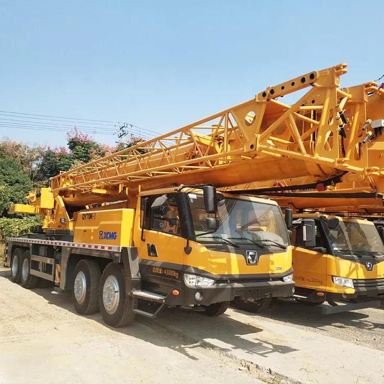 XCMG Official Second Hand QY70K-I 70t Telescopic Jib Pickup Truck Crane For Sale - Autožeriav: obrázok 2 XCMG Official Second Hand QY70K-I 70t Telescopic Jib Pickup Truck Crane For Sale - Autožeriav: obrázok 2