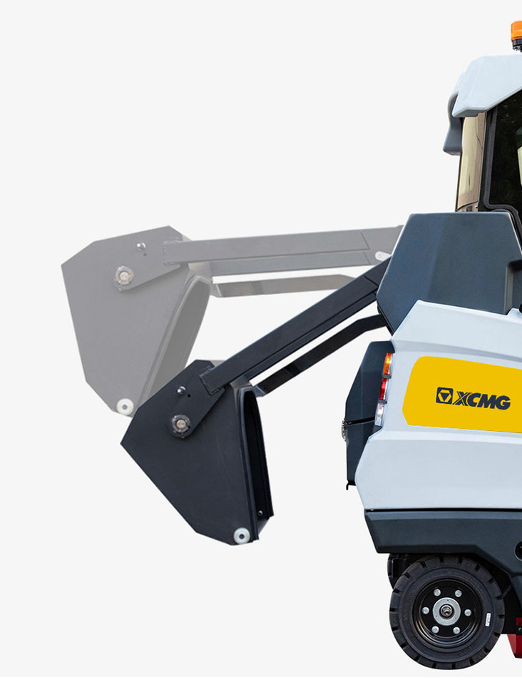 XCMG Official XGHD160ASAC Road Street Sweeper Truck Ride On Floor Sweeper - Zametacie vozidlo: obrázok 5 XCMG Official XGHD160ASAC Road Street Sweeper Truck Ride On Floor Sweeper - Zametacie vozidlo: obrázok 5