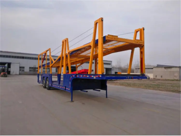 XCMG XCMG Official Manufacturer Flat Bed Container Car Transport Semi Truck Trailer - Náves prepravník áut: obrázok 5 XCMG XCMG Official Manufacturer Flat Bed Container Car Transport Semi Truck Trailer - Náves prepravník áut: obrázok 5