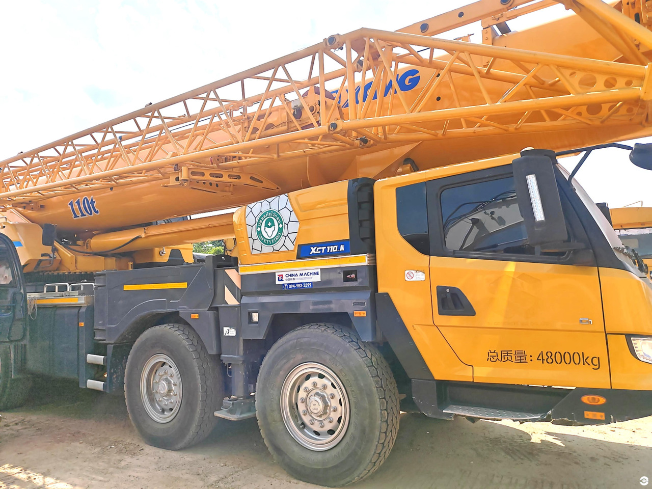 XCMG XCT100_M 100ton 2021 used mobile truck crane for sale - Autožeriav: obrázok 2 XCMG XCT100_M 100ton 2021 used mobile truck crane for sale - Autožeriav: obrázok 2