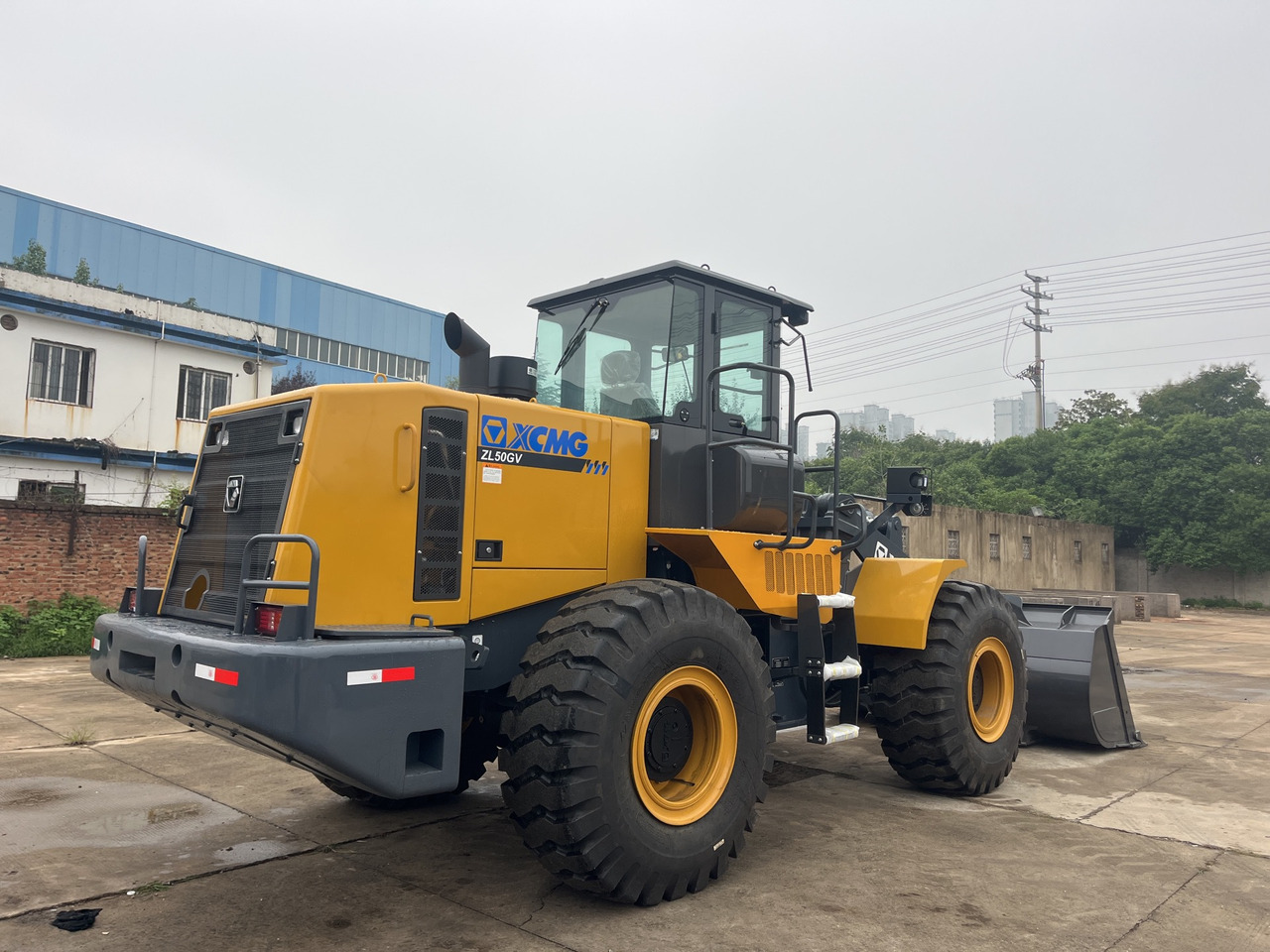 Kolesový nakladač XCMG hot sale 5ton used wheel loader Zl50gv price: obrázok 11