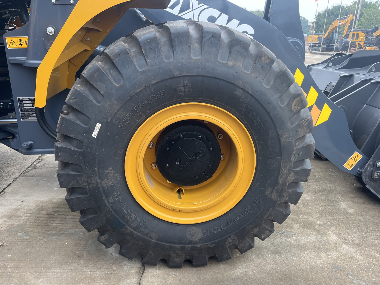 Kolesový nakladač XCMG hot sale 5ton used wheel loader Zl50gv price: obrázok 9