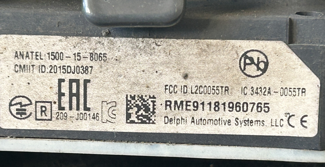 ACTROS MP4 RBZ RADAR CONTROL MODULE - Riadiaca jednotka: obrázok 4 ACTROS MP4 RBZ RADAR CONTROL MODULE - Riadiaca jednotka: obrázok 4