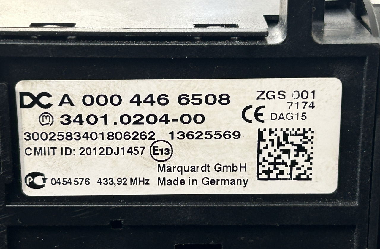MERCEDES-BENZ ACTROS MP4 START/STOP IGNITION SWITCH - Palubná doska pre Nákladné auto: obrázok 5 MERCEDES-BENZ ACTROS MP4 START/STOP IGNITION SWITCH - Palubná doska pre Nákladné auto: obrázok 5