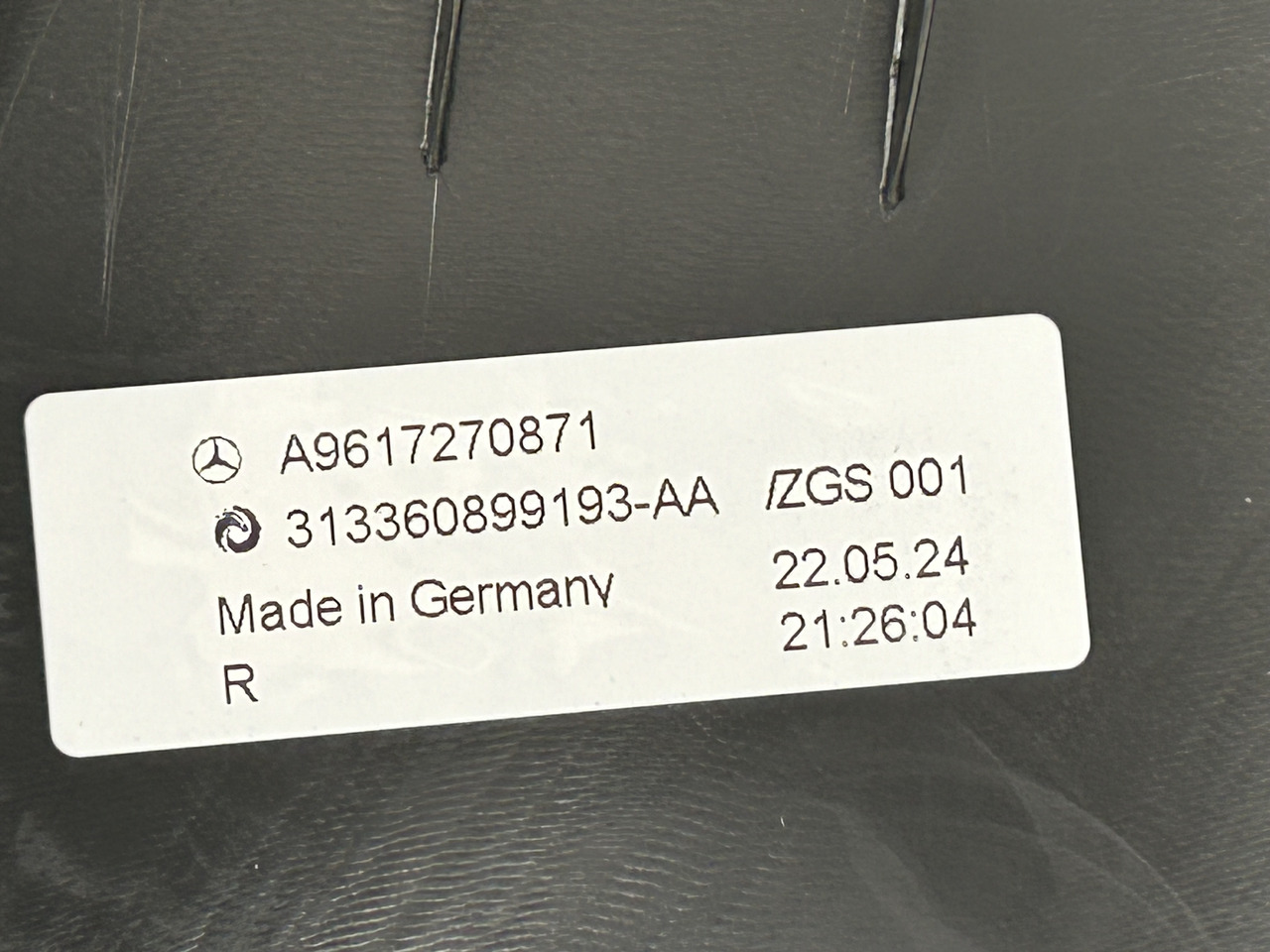 Nový Dvere a diely MERCEDES DOOR UPHOLSTERY SIDE RIGHT AROCS ACTROS MP4 MP5: obrázok 7