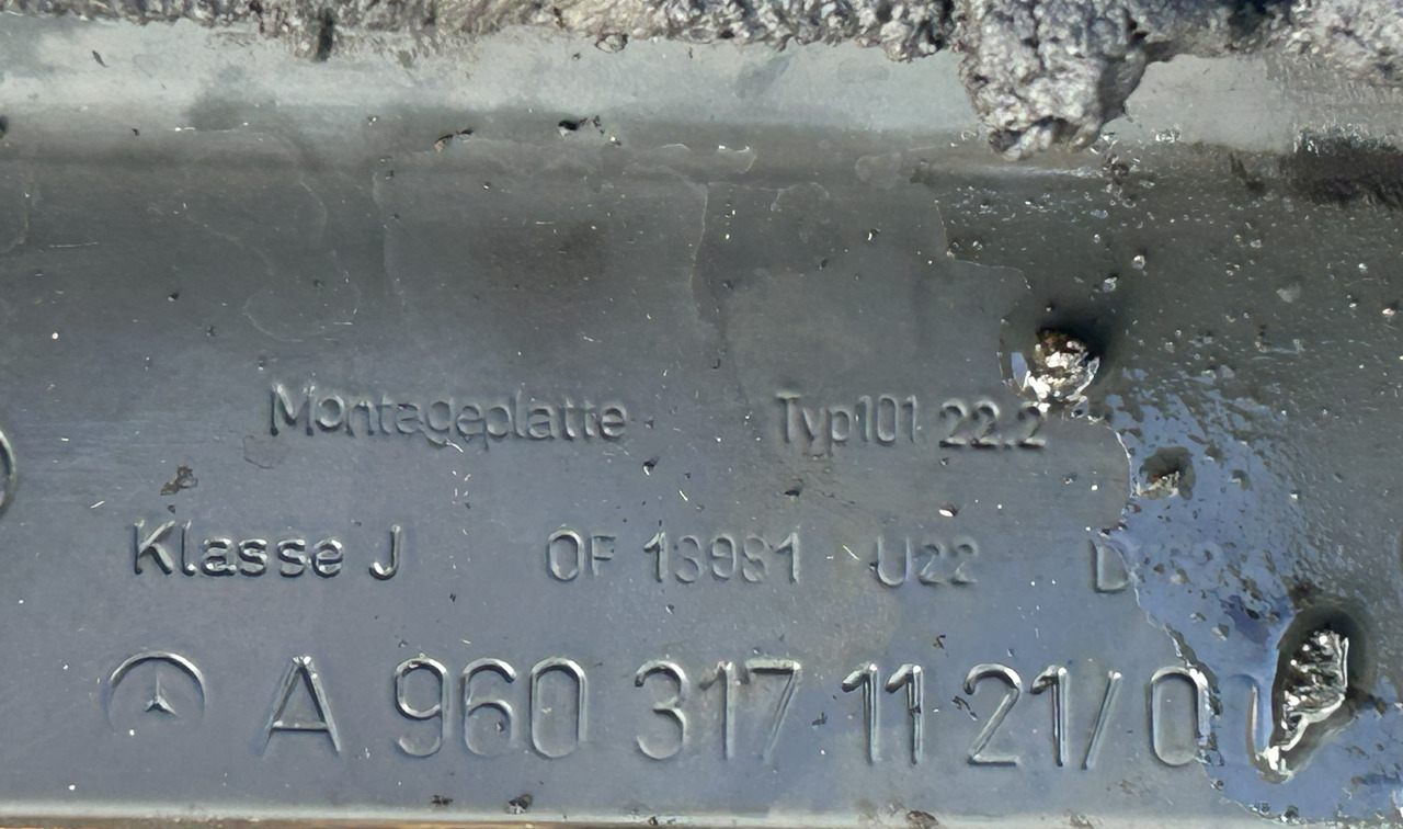 SAF GF GF SK-S 36,2 MERCEDES ACTROS MP4 - Točnica pre Nákladné auto: obrázok 2 SAF GF GF SK-S 36,2 MERCEDES ACTROS MP4 - Točnica pre Nákladné auto: obrázok 2