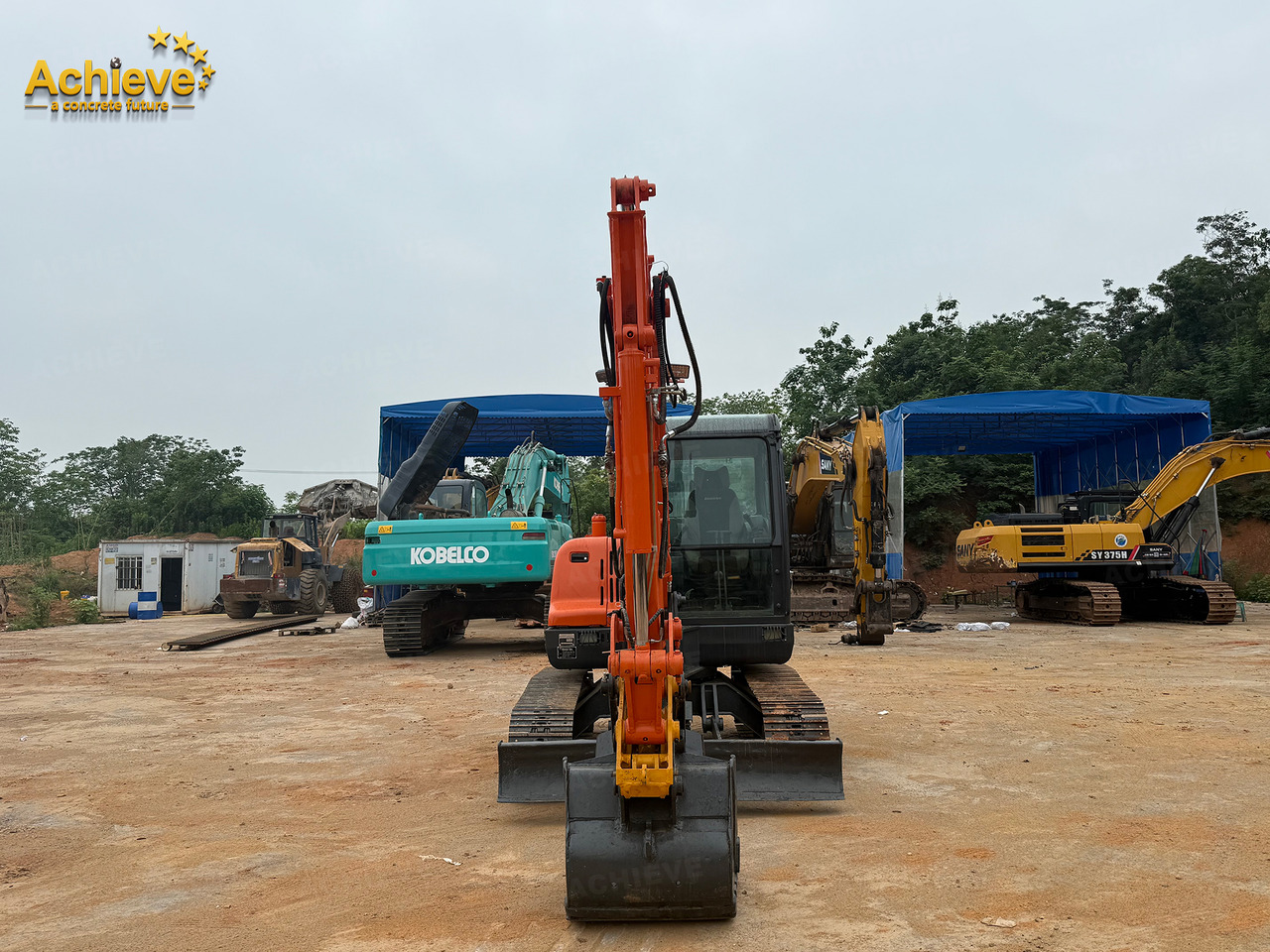 DOOSAN Diwanlun DX60-9 Excavator 38.9(52.1)/2100kW(HP) / rpm D24C 0.23m3 5700kg 4.2+2.8Ton 【ACHIEVE】 TOP CONDITION!!! - Pásové rýpadlo: obrázok 3 DOOSAN Diwanlun DX60-9 Excavator 38.9(52.1)/2100kW(HP) / rpm D24C 0.23m3 5700kg 4.2+2.8Ton 【ACHIEVE】 TOP CONDITION!!! - Pásové rýpadlo: obrázok 3
