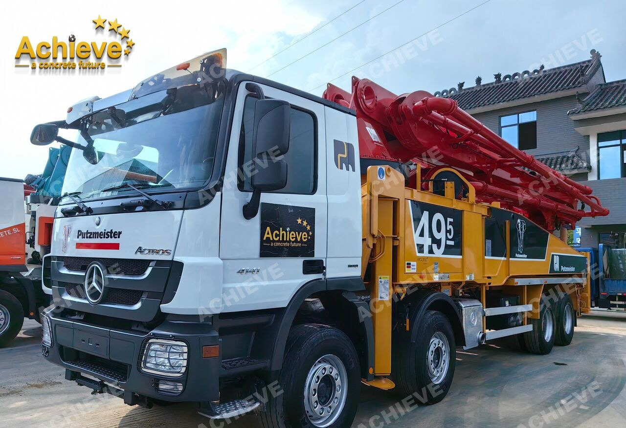 PUTZMEISTER Mercedes-Benz 4141 Putzmeister 49.5M 【ACHIEVE】TOP CONDITION!!! - Autočerpadlo: obrázok 2 PUTZMEISTER Mercedes-Benz 4141 Putzmeister 49.5M 【ACHIEVE】TOP CONDITION!!! - Autočerpadlo: obrázok 2