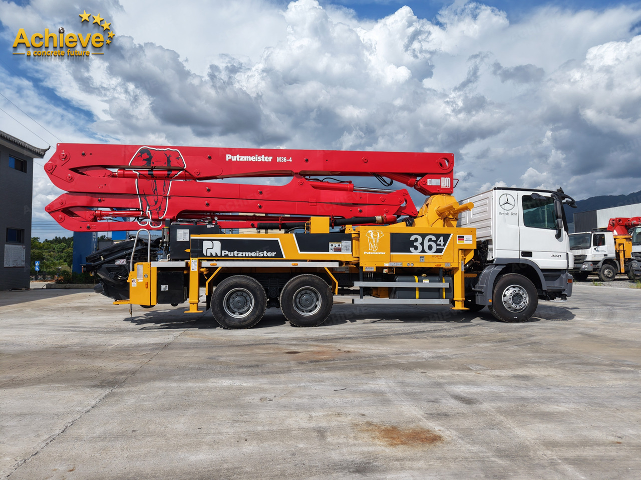 PUTZMEISTER Mercedes-Benz M36-4 2018 ACTROS 3341【ACHIEVE】TOP CONDITION!!! - Autočerpadlo: obrázok 5 PUTZMEISTER Mercedes-Benz M36-4 2018 ACTROS 3341【ACHIEVE】TOP CONDITION!!! - Autočerpadlo: obrázok 5