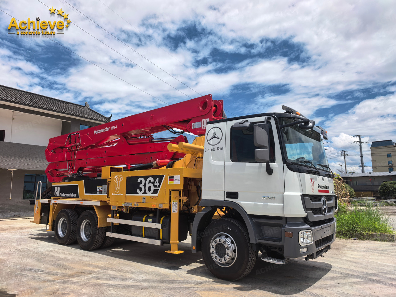 PUTZMEISTER Mercedes-Benz M36-4 2018 ACTROS 3341【ACHIEVE】TOP CONDITION!!! - Autočerpadlo: obrázok 1 PUTZMEISTER Mercedes-Benz M36-4 2018 ACTROS 3341【ACHIEVE】TOP CONDITION!!! - Autočerpadlo: obrázok 1