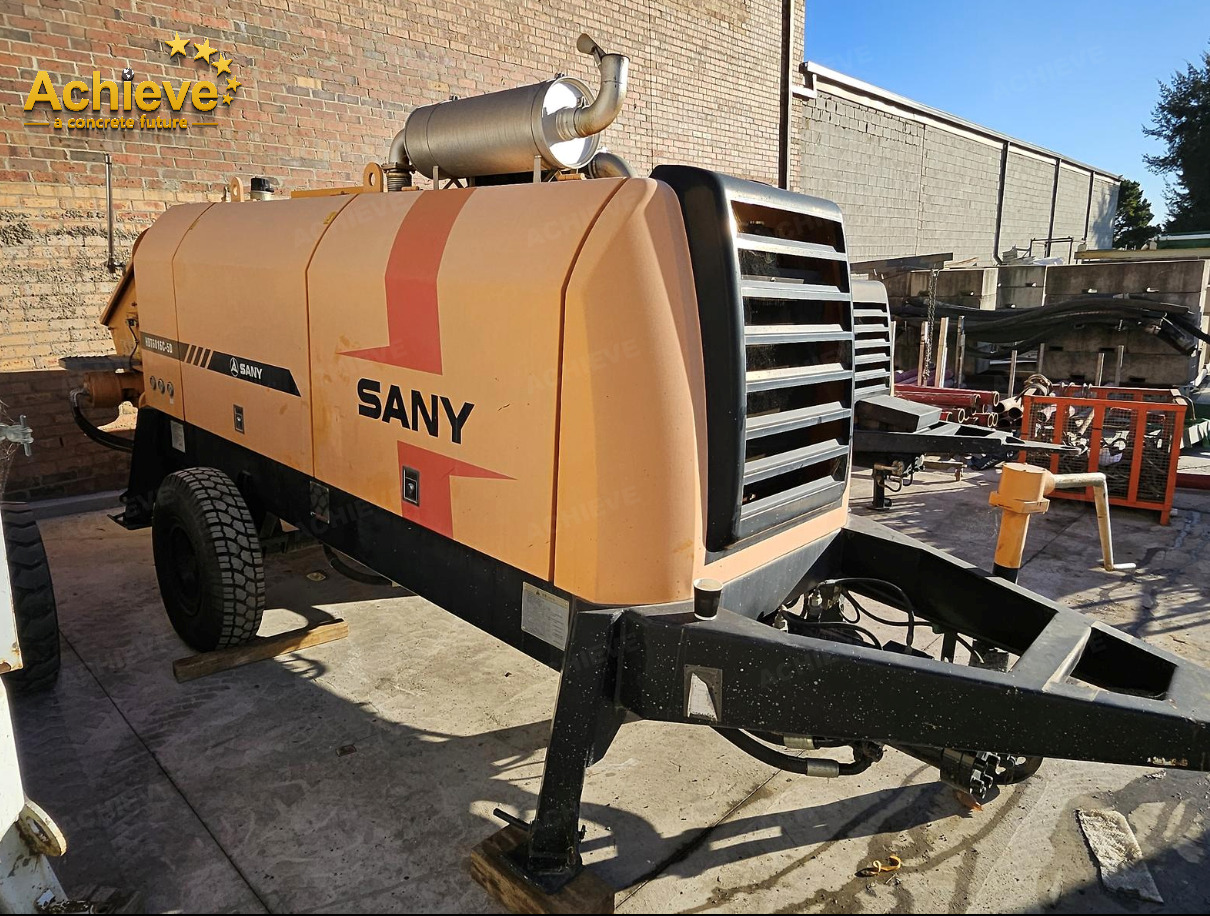 SANY SANY 【ACHIEVE】TOP CONDITION!!! demo new low hours Sany Concrete Trailer Pump 2017 HBT5008C-5S - Stacionárne čerpadlo betónu: obrázok 1 SANY SANY 【ACHIEVE】TOP CONDITION!!! demo new low hours Sany Concrete Trailer Pump 2017 HBT5008C-5S - Stacionárne čerpadlo betónu: obrázok 1