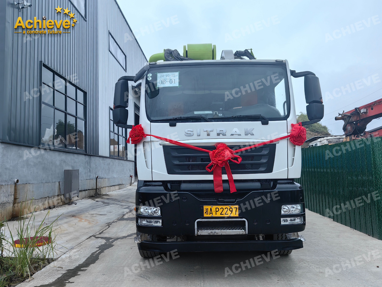 Zoomlion Zoomlion 70M 70X-6RZ Concrete pump truck ACTROS 4141 【ACHIEVE】TOP CONDITION!!! - Autočerpadlo: obrázok 3 Zoomlion Zoomlion 70M 70X-6RZ Concrete pump truck ACTROS 4141 【ACHIEVE】TOP CONDITION!!! - Autočerpadlo: obrázok 3