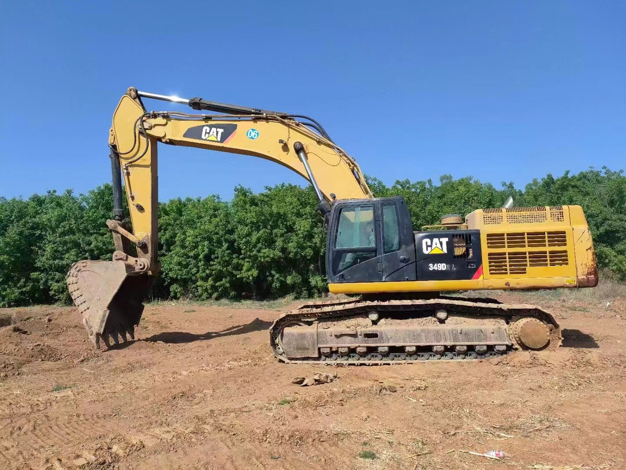 Caterpillar 349D, 349D2 Original Color Heavy Mining Machine - Pásové rýpadlo: obrázok 1 Caterpillar 349D, 349D2 Original Color Heavy Mining Machine - Pásové rýpadlo: obrázok 1