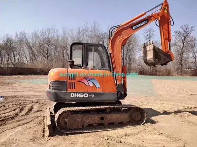 Good Quality 6 Ton Mini Excavator Doosan Dh60, Dx60 Small Excavator for Sale - Pásové rýpadlo: obrázok 1 Good Quality 6 Ton Mini Excavator Doosan Dh60, Dx60 Small Excavator for Sale - Pásové rýpadlo: obrázok 1