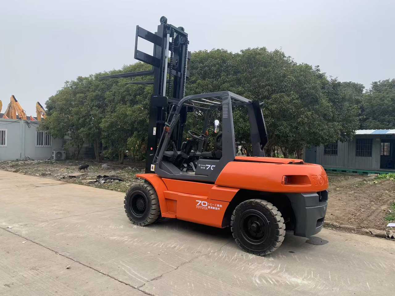 Toyota FD70 Secondhand 7 ton Forklift - Dieselový vysokozdvižný vozík: obrázok 2 Toyota FD70 Secondhand 7 ton Forklift - Dieselový vysokozdvižný vozík: obrázok 2