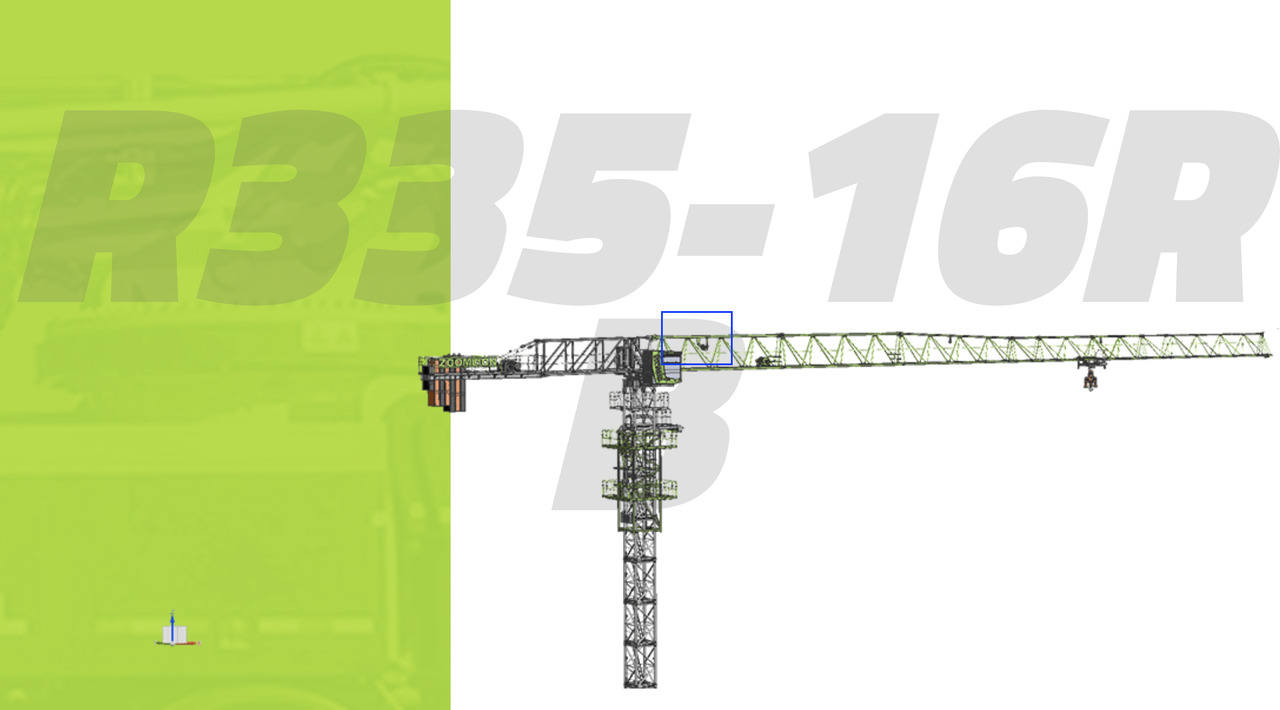 ZOOMLION R335.16RB - Vežový žeriav: obrázok 1 ZOOMLION R335.16RB - Vežový žeriav: obrázok 1