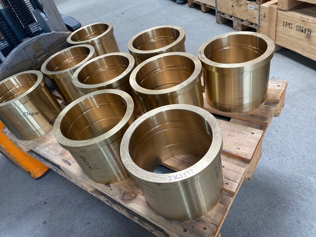 O&K Terex RH90 6018 Bushing 2763573 1468725 535-0209 - Náhradný diel: obrázok 1 O&K Terex RH90 6018 Bushing 2763573 1468725 535-0209 - Náhradný diel: obrázok 1