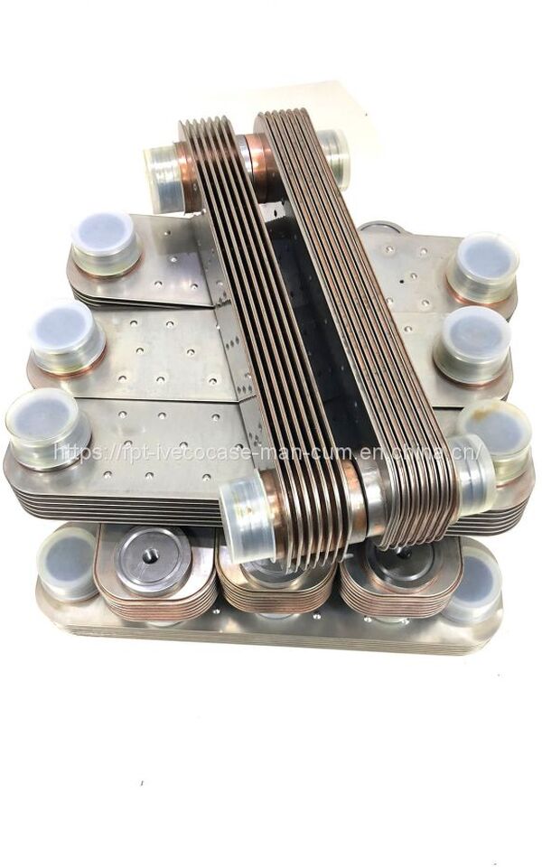 FPT IVECO CASE Cursor9 Euro 6 F2CFE612 A/B/D F2CFE614A*B041/F2CGE614F*V004 5802431166 OIL COOLER CORE 504127469 504130575 5801389774 - Olejový chladič pre Nákladné auto: obrázok 4 FPT IVECO CASE Cursor9 Euro 6 F2CFE612 A/B/D F2CFE614A*B041/F2CGE614F*V004 5802431166 OIL COOLER CORE 504127469 504130575 5801389774 - Olejový chladič pre Nákladné auto: obrázok 4
