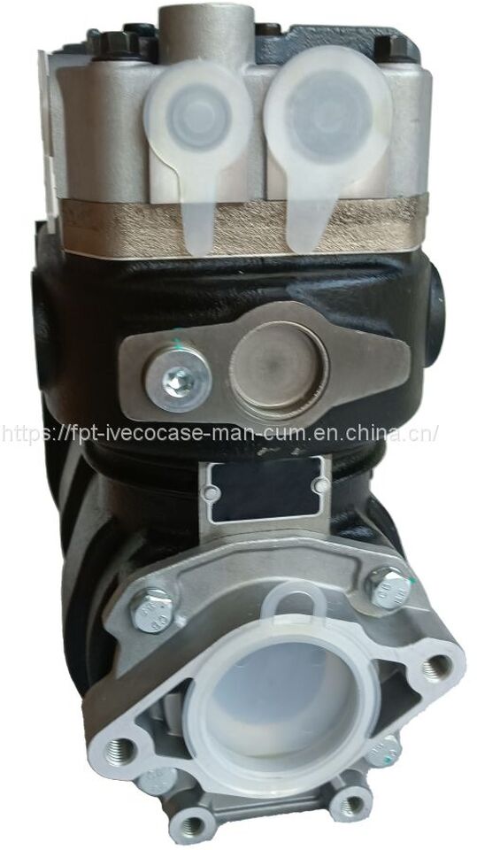 FPT IVECO CASE Cursor9 F2CFE614A*B041/F2CGE614F*V004 5802431166 Double cylinder air pump 504293730/5802497411 - Kompresor: obrázok 4 FPT IVECO CASE Cursor9 F2CFE614A*B041/F2CGE614F*V004 5802431166 Double cylinder air pump 504293730/5802497411 - Kompresor: obrázok 4