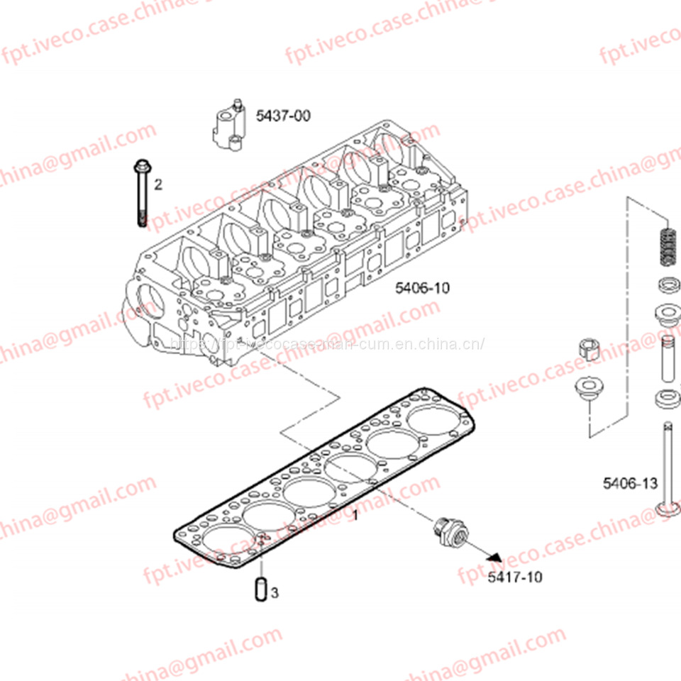 FPT IVECO CASE FPT IVECO CASE Cursor9 F2CFE612D*J231/F2CFE612A*J098 5802748674 Cylinder head gasket 500382172 504248307 99474208 - Tesnenia motora pre Sklápač: obrázok 2 FPT IVECO CASE FPT IVECO CASE Cursor9 F2CFE612D*J231/F2CFE612A*J098 5802748674 Cylinder head gasket 500382172 504248307 99474208 - Tesnenia motora pre Sklápač: obrázok 2
