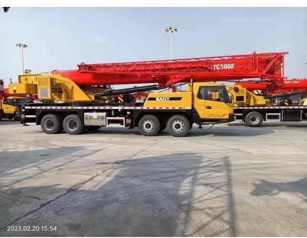 Nový Autožeriav 2025 Sany STC500E: obrázok 6