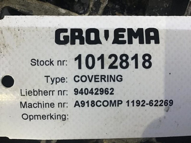 Liebherr A914 Compact - Kapota: obrázok 5 Liebherr A914 Compact - Kapota: obrázok 5