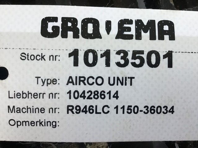 Liebherr Airco Unit - Kompresor klimatizácie: obrázok 3 Liebherr Airco Unit - Kompresor klimatizácie: obrázok 3