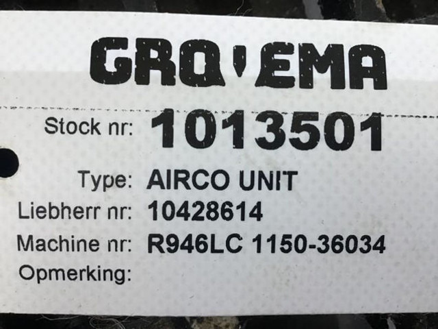 Liebherr Airco Unit - Kompresor klimatizácie: obrázok 4 Liebherr Airco Unit - Kompresor klimatizácie: obrázok 4