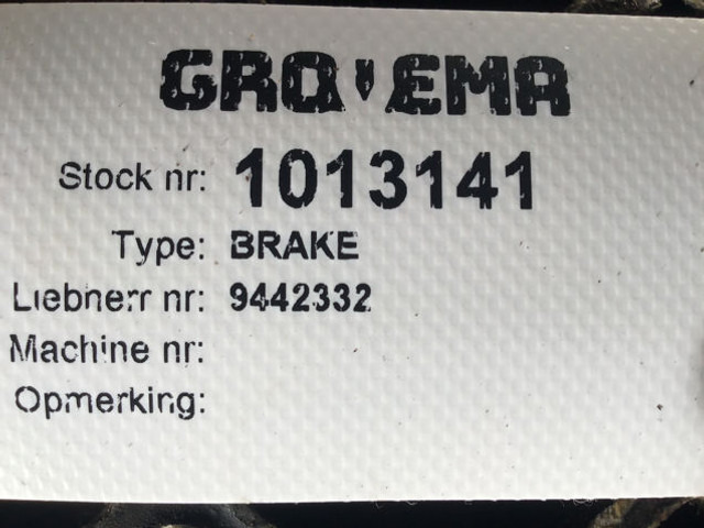 Liebherr Brake Housing - Diely bŕzd: obrázok 4 Liebherr Brake Housing - Diely bŕzd: obrázok 4