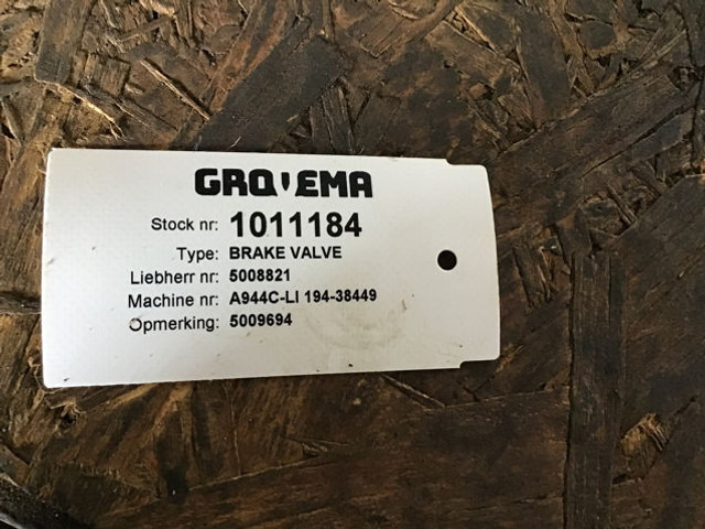 Liebherr Brake Valve - Ventil: obrázok 5 Liebherr Brake Valve - Ventil: obrázok 5