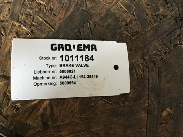 Liebherr Brake Valve - Ventil: obrázok 3 Liebherr Brake Valve - Ventil: obrázok 3