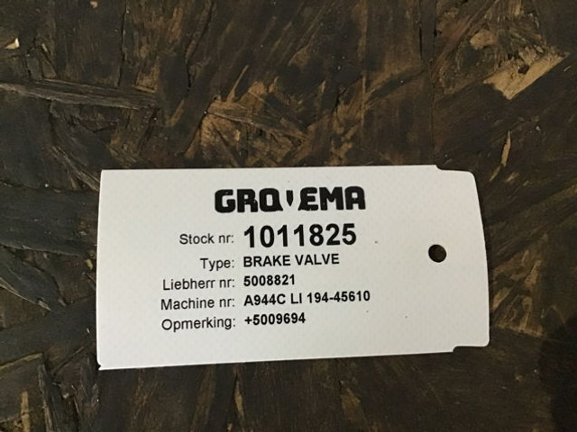 Liebherr Brake Valve - Ventil: obrázok 3 Liebherr Brake Valve - Ventil: obrázok 3