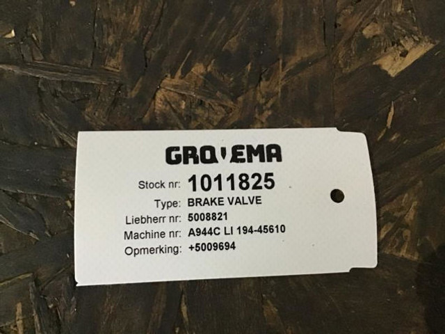 Liebherr Brake Valve - Ventil: obrázok 3 Liebherr Brake Valve - Ventil: obrázok 3