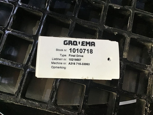 Liebherr Final Drive - Odpruženie: obrázok 3 Liebherr Final Drive - Odpruženie: obrázok 3