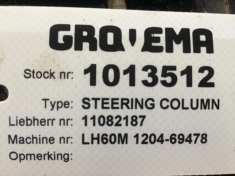 Liebherr - Stĺpik riadenia: obrázok 3 Liebherr - Stĺpik riadenia: obrázok 3