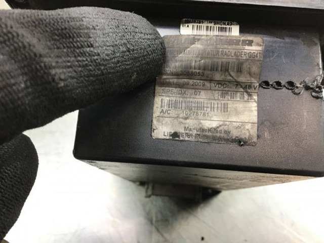 Palubná doska Liebherr Keyboard: obrázok 16