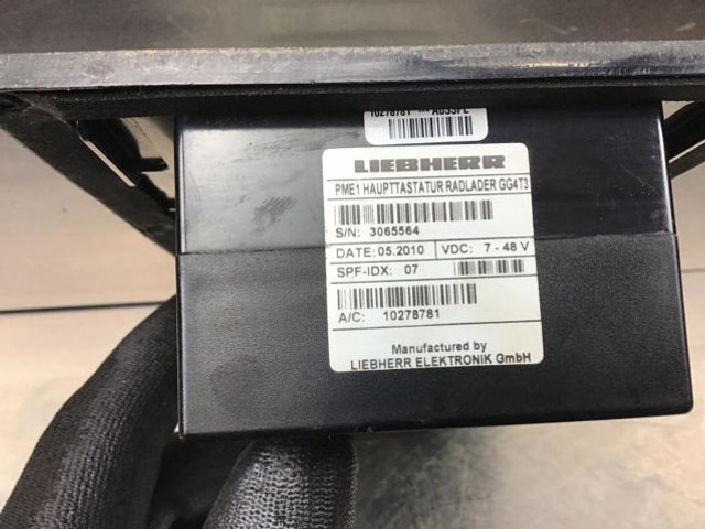 Palubná doska Liebherr Keyboard: obrázok 14