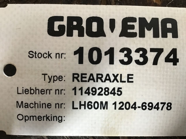 Liebherr Rearaxle - Náprava a diely: obrázok 3 Liebherr Rearaxle - Náprava a diely: obrázok 3